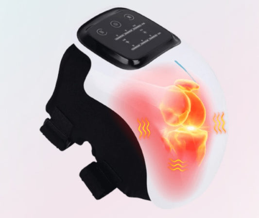 1x ThermoPulse Heated Knee Massager with Redlight Therapy