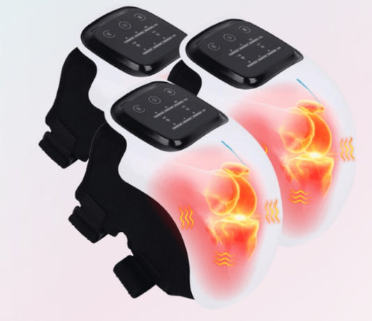 3x ThermoPulse Heated Knee Massager with Redlight Therapy