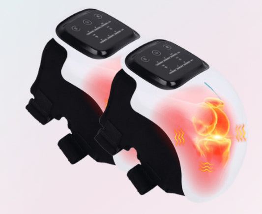2x ThermoPulse Heated Knee Massager with Redlight Therapy